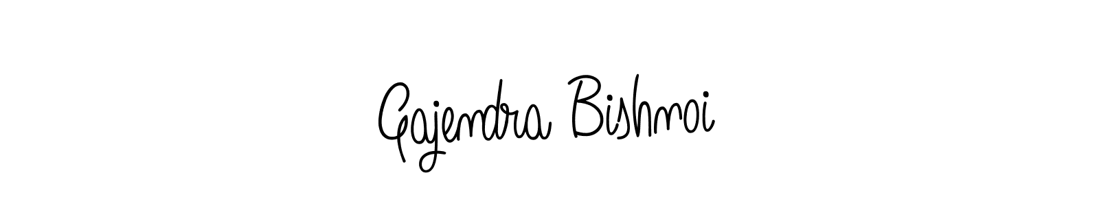 Use a signature maker to create a handwritten signature online. With this signature software, you can design (Angelique-Rose-font-FFP) your own signature for name Gajendra Bishnoi. Gajendra Bishnoi signature style 5 images and pictures png