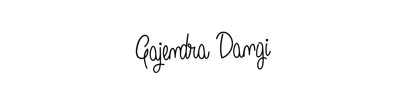 You can use this online signature creator to create a handwritten signature for the name Gajendra Dangi. This is the best online autograph maker. Gajendra Dangi signature style 5 images and pictures png