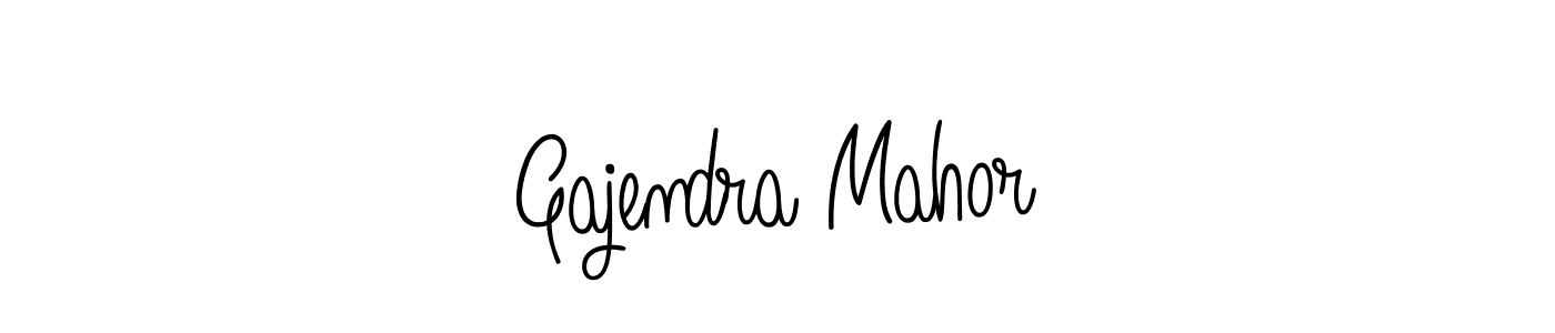 Make a beautiful signature design for name Gajendra Mahor. Use this online signature maker to create a handwritten signature for free. Gajendra Mahor signature style 5 images and pictures png