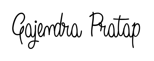 The Angelique-Rose-font-FFP font transforms the name Gajendra Pratap into an executive sign with sharp precision and distinguished character. Gajendra Pratap signature style 5 images and pictures png