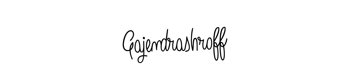 How to make Gajendrashroff signature? Angelique-Rose-font-FFP is a professional autograph style. Create handwritten signature for Gajendrashroff name. Gajendrashroff signature style 5 images and pictures png