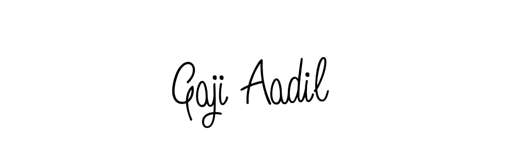 It looks lik you need a new signature style for name Gaji Aadil. Design unique handwritten (Angelique-Rose-font-FFP) signature with our free signature maker in just a few clicks. Gaji Aadil signature style 5 images and pictures png