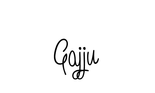 How to Draw Gajju signature style? Angelique-Rose-font-FFP is a latest design signature styles for name Gajju. Gajju signature style 5 images and pictures png