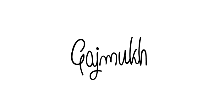 How to make Gajmukh signature? Angelique-Rose-font-FFP is a professional autograph style. Create handwritten signature for Gajmukh name. Gajmukh signature style 5 images and pictures png