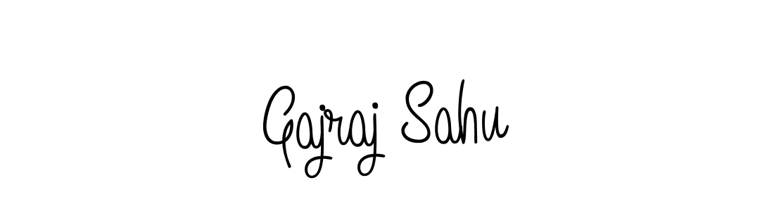 Make a beautiful signature design for name Gajraj Sahu. With this signature (Angelique-Rose-font-FFP) style, you can create a handwritten signature for free. Gajraj Sahu signature style 5 images and pictures png