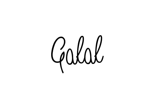 Make a beautiful signature design for name Galal. Use this online signature maker to create a handwritten signature for free. Galal signature style 5 images and pictures png