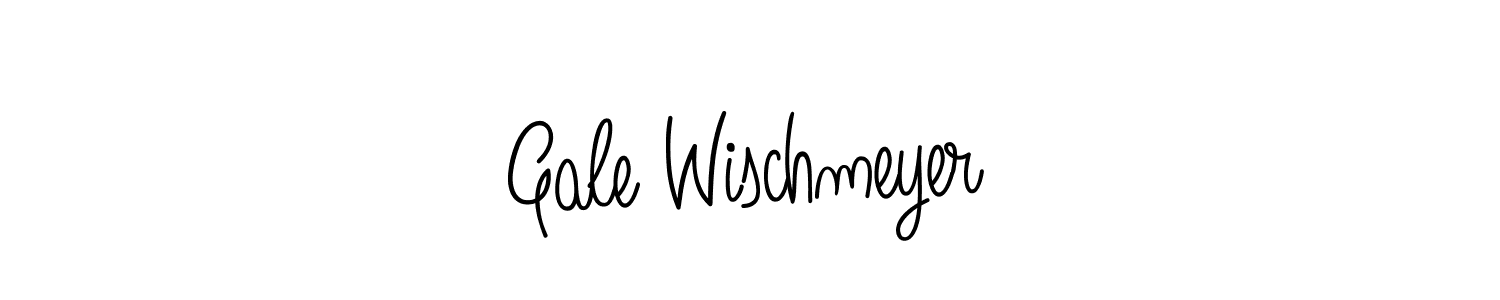 Also we have Gale Wischmeyer name is the best signature style. Create professional handwritten signature collection using Angelique-Rose-font-FFP autograph style. Gale Wischmeyer signature style 5 images and pictures png