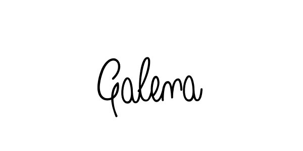 Create a beautiful signature design for name Galena. With this signature (Angelique-Rose-font-FFP) fonts, you can make a handwritten signature for free. Galena signature style 5 images and pictures png