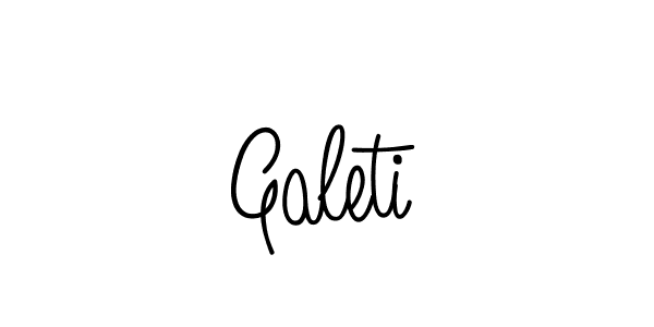 How to make Galeti signature? Angelique-Rose-font-FFP is a professional autograph style. Create handwritten signature for Galeti name. Galeti signature style 5 images and pictures png