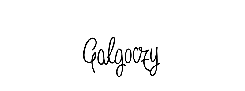 if you are searching for the best signature style for your name Galgoczy. so please give up your signature search. here we have designed multiple signature styles  using Angelique-Rose-font-FFP. Galgoczy signature style 5 images and pictures png