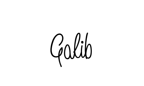 Also we have Galib name is the best signature style. Create professional handwritten signature collection using Angelique-Rose-font-FFP autograph style. Galib signature style 5 images and pictures png