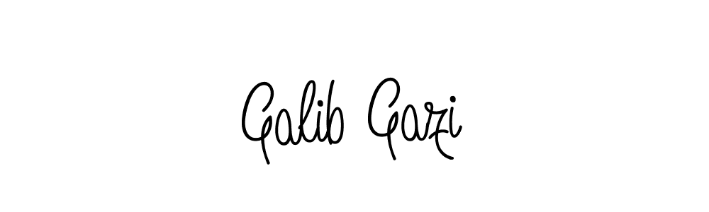 How to Draw Galib Gazi signature style? Angelique-Rose-font-FFP is a latest design signature styles for name Galib Gazi. Galib Gazi signature style 5 images and pictures png
