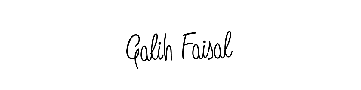 How to Draw Galih Faisal signature style? Angelique-Rose-font-FFP is a latest design signature styles for name Galih Faisal. Galih Faisal signature style 5 images and pictures png