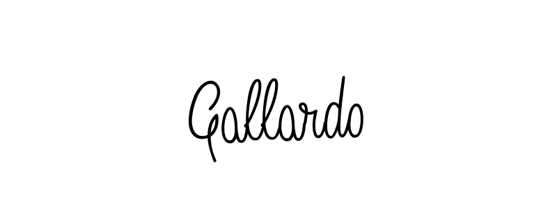 Also we have Gallardo name is the best signature style. Create professional handwritten signature collection using Angelique-Rose-font-FFP autograph style. Gallardo signature style 5 images and pictures png