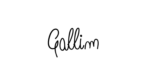 Also You can easily find your signature by using the search form. We will create Gallim name handwritten signature images for you free of cost using Angelique-Rose-font-FFP sign style. Gallim signature style 5 images and pictures png