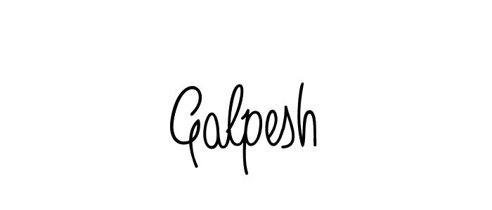 if you are searching for the best signature style for your name Galpesh. so please give up your signature search. here we have designed multiple signature styles  using Angelique-Rose-font-FFP. Galpesh signature style 5 images and pictures png