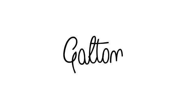 Make a beautiful signature design for name Galton. With this signature (Angelique-Rose-font-FFP) style, you can create a handwritten signature for free. Galton signature style 5 images and pictures png