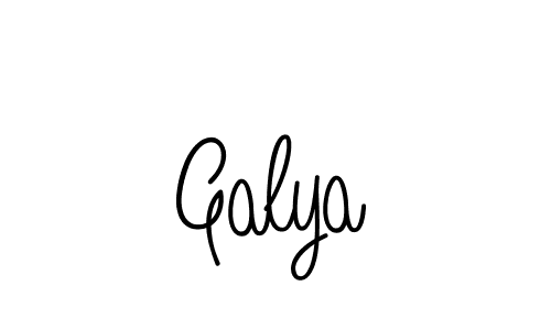 How to Draw Galya signature style? Angelique-Rose-font-FFP is a latest design signature styles for name Galya. Galya signature style 5 images and pictures png