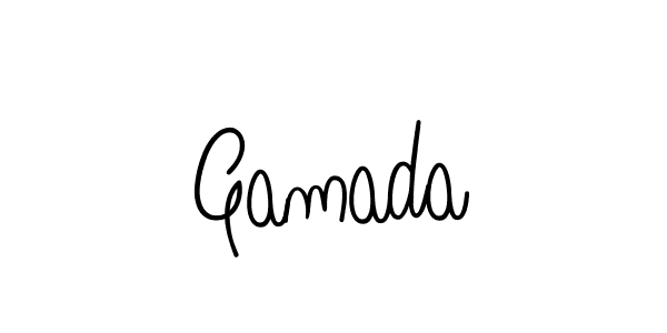 Best and Professional Signature Style for Gamada. Angelique-Rose-font-FFP Best Signature Style Collection. Gamada signature style 5 images and pictures png