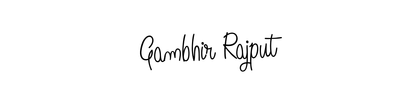 You can use this online signature creator to create a handwritten signature for the name Gambhir Rajput. This is the best online autograph maker. Gambhir Rajput signature style 5 images and pictures png