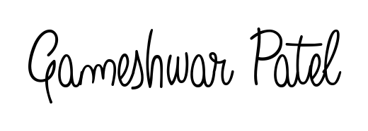 The best way (Angelique-Rose-font-FFP) to make a short signature is to pick only two or three words in your name. For converting this name Gameshwar Patel. Gameshwar Patel signature style 5 images and pictures png