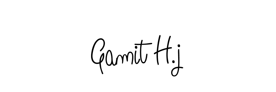 Check out images of Autograph of Gamit H.j name. Actor Gamit H.j Signature Style. Angelique-Rose-font-FFP is a professional sign style online. Gamit H.j signature style 5 images and pictures png