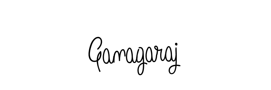 How to make Ganagaraj name signature. Use Angelique-Rose-font-FFP style for creating short signs online. This is the latest handwritten sign. Ganagaraj signature style 5 images and pictures png