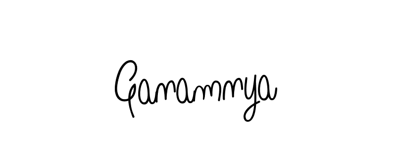 How to Draw Ganamnya signature style? Angelique-Rose-font-FFP is a latest design signature styles for name Ganamnya. Ganamnya signature style 5 images and pictures png