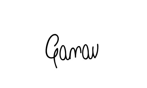 Make a beautiful signature design for name Ganav. Use this online signature maker to create a handwritten signature for free. Ganav signature style 5 images and pictures png