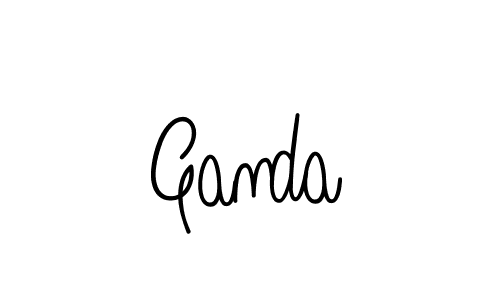 Best and Professional Signature Style for Ganda. Angelique-Rose-font-FFP Best Signature Style Collection. Ganda signature style 5 images and pictures png