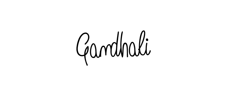 How to make Gandhali signature? Angelique-Rose-font-FFP is a professional autograph style. Create handwritten signature for Gandhali name. Gandhali signature style 5 images and pictures png