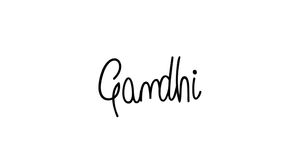 How to make Gandhi name signature. Use Angelique-Rose-font-FFP style for creating short signs online. This is the latest handwritten sign. Gandhi signature style 5 images and pictures png