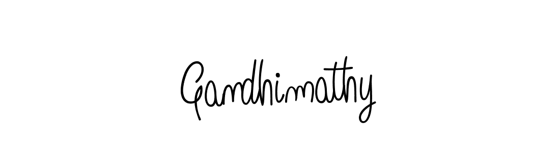 It looks lik you need a new signature style for name Gandhimathy. Design unique handwritten (Angelique-Rose-font-FFP) signature with our free signature maker in just a few clicks. Gandhimathy signature style 5 images and pictures png