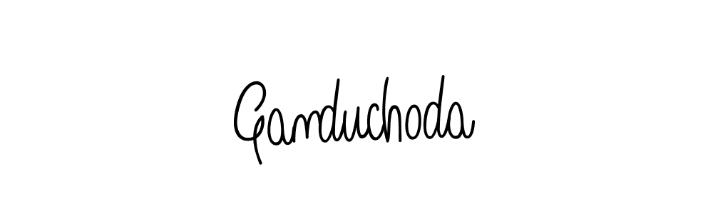 Also we have Ganduchoda name is the best signature style. Create professional handwritten signature collection using Angelique-Rose-font-FFP autograph style. Ganduchoda signature style 5 images and pictures png