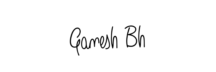 Once you've used our free online signature maker to create your best signature Angelique-Rose-font-FFP style, it's time to enjoy all of the benefits that Ganesh Bh name signing documents. Ganesh Bh signature style 5 images and pictures png