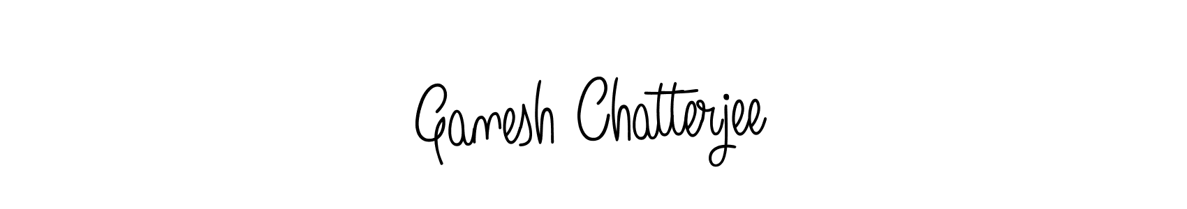 How to make Ganesh Chatterjee name signature. Use Angelique-Rose-font-FFP style for creating short signs online. This is the latest handwritten sign. Ganesh Chatterjee signature style 5 images and pictures png