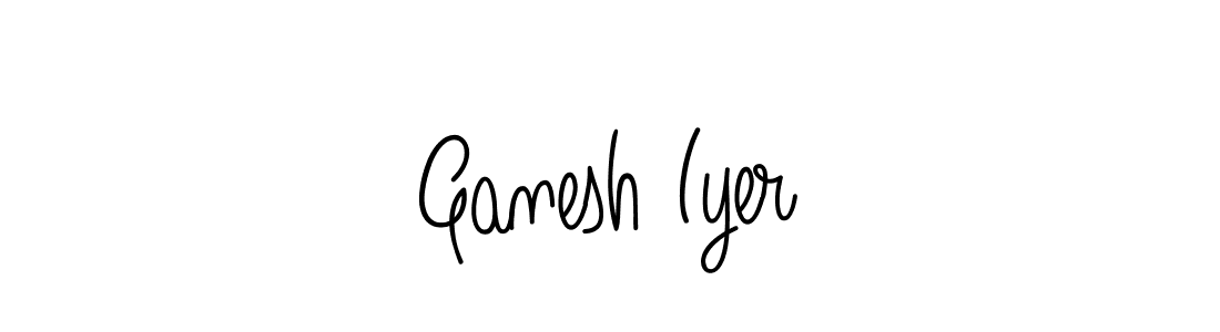 Here are the top 10 professional signature styles for the name Ganesh Iyer. These are the best autograph styles you can use for your name. Ganesh Iyer signature style 5 images and pictures png