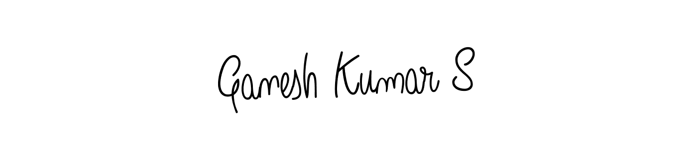 You can use this online signature creator to create a handwritten signature for the name Ganesh Kumar S. This is the best online autograph maker. Ganesh Kumar S signature style 5 images and pictures png