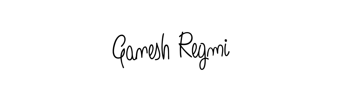 Also we have Ganesh Regmi name is the best signature style. Create professional handwritten signature collection using Angelique-Rose-font-FFP autograph style. Ganesh Regmi signature style 5 images and pictures png