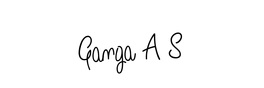 Here are the top 10 professional signature styles for the name Ganga A S. These are the best autograph styles you can use for your name. Ganga A S signature style 5 images and pictures png