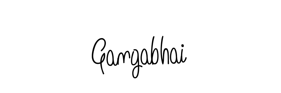 Create a beautiful signature design for name Gangabhai. With this signature (Angelique-Rose-font-FFP) fonts, you can make a handwritten signature for free. Gangabhai signature style 5 images and pictures png