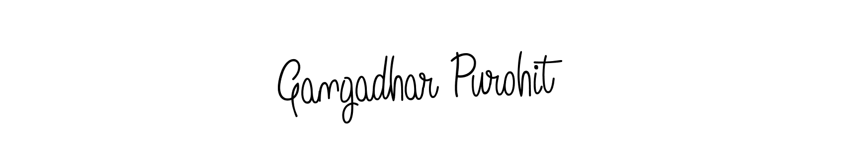 Check out images of Autograph of Gangadhar Purohit name. Actor Gangadhar Purohit Signature Style. Angelique-Rose-font-FFP is a professional sign style online. Gangadhar Purohit signature style 5 images and pictures png