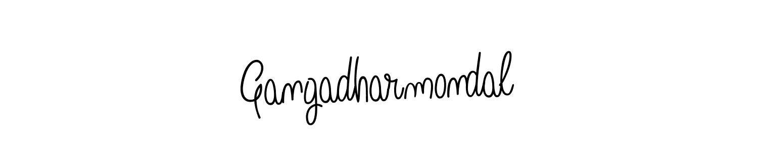 Make a short Gangadharmondal signature style. Manage your documents anywhere anytime using Angelique-Rose-font-FFP. Create and add eSignatures, submit forms, share and send files easily. Gangadharmondal signature style 5 images and pictures png