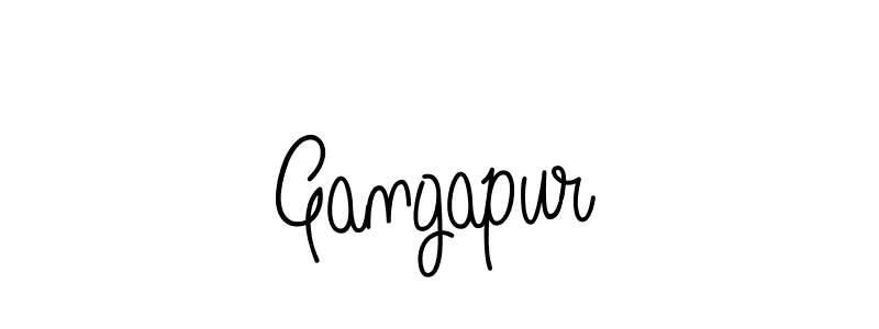 Make a beautiful signature design for name Gangapur. Use this online signature maker to create a handwritten signature for free. Gangapur signature style 5 images and pictures png