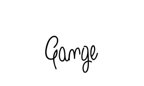 Make a beautiful signature design for name Gange. Use this online signature maker to create a handwritten signature for free. Gange signature style 5 images and pictures png