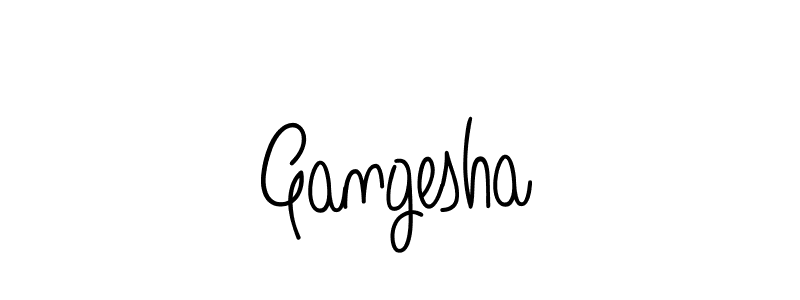Best and Professional Signature Style for Gangesha. Angelique-Rose-font-FFP Best Signature Style Collection. Gangesha signature style 5 images and pictures png