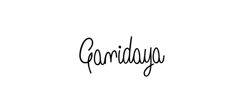 How to make Ganidaya signature? Angelique-Rose-font-FFP is a professional autograph style. Create handwritten signature for Ganidaya name. Ganidaya signature style 5 images and pictures png