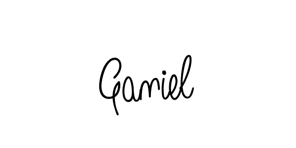 Make a short Ganiel signature style. Manage your documents anywhere anytime using Angelique-Rose-font-FFP. Create and add eSignatures, submit forms, share and send files easily. Ganiel signature style 5 images and pictures png