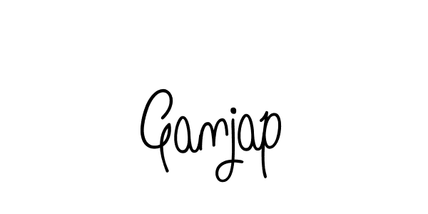 Make a beautiful signature design for name Ganjap. Use this online signature maker to create a handwritten signature for free. Ganjap signature style 5 images and pictures png