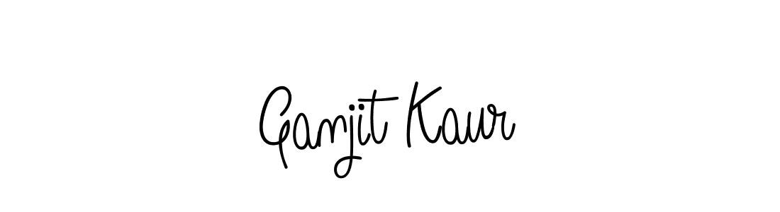 How to Draw Ganjit Kaur signature style? Angelique-Rose-font-FFP is a latest design signature styles for name Ganjit Kaur. Ganjit Kaur signature style 5 images and pictures png